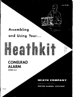 Heathkit CA-1 - Service Manual 